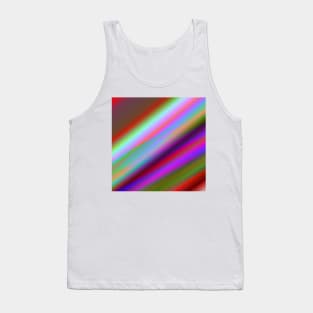 multicolored abstract rainbow texture art Tank Top